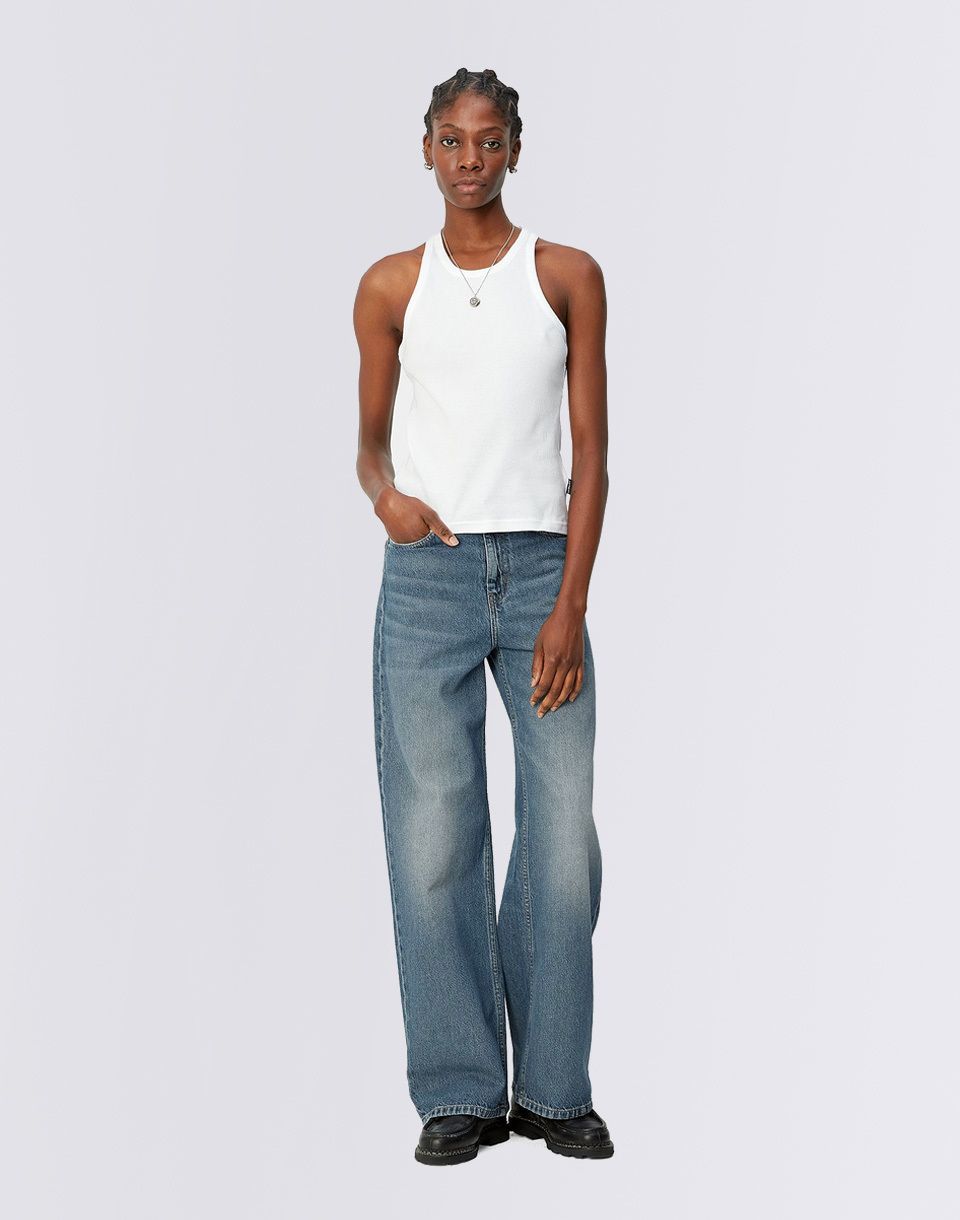 Carhartt WIP W' Jane Pant Blue dark used wash