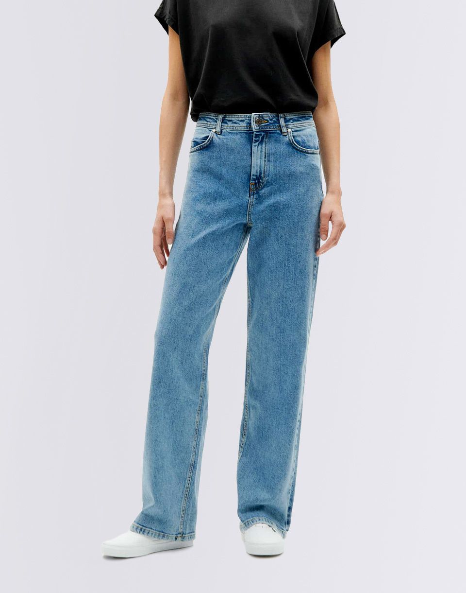 Thinking MU Light Clean Denim Theresa Pants DENIM