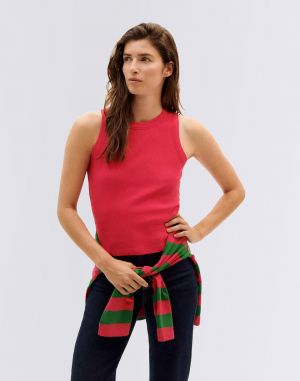Thinking MU Fucsia Juliette Top FUCSIA