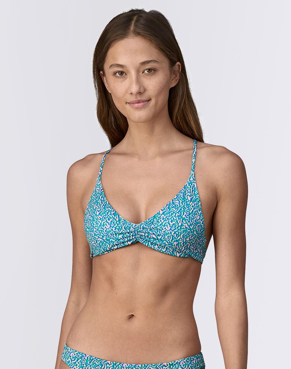 Patagonia W's Nanogrip Sunny Tide Top Sea Texture: Subtidal Blue
