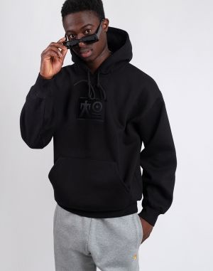 Carhartt WIP Basement Hooded Sweatshirt Black/Grey