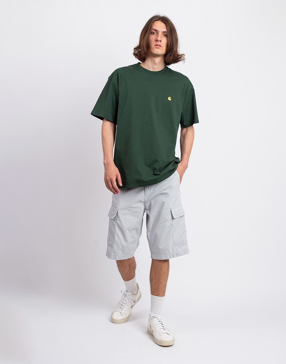 Carhartt WIP Regular Cargo Short Silver rinsed