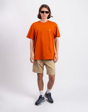 Carhartt WIP S/S Chase T-Shirt Turmeric/Gold