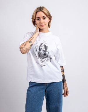 Carhartt WIP W' S/S Pepe Card T-Shirt White / Black