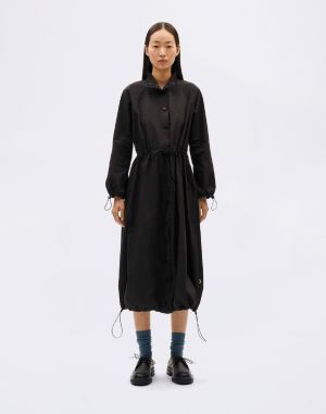 Thinking MU Black Kusama Dress BLACK