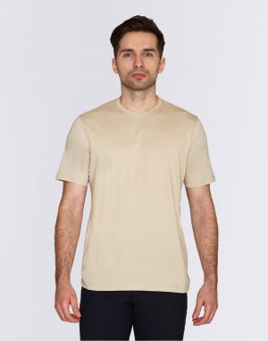 Knowledge Cotton Agnar Basic T-Shirt 1228 Light feather gray