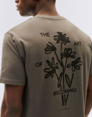 Thinking MU Pavement Becoming Back T-Shirt GREY