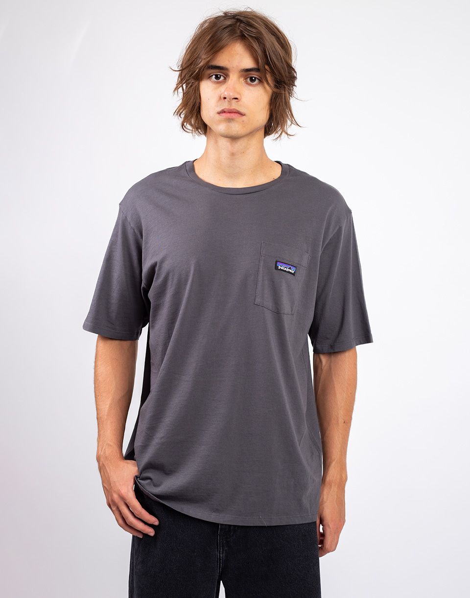 Patagonia M's Daily Pocket Tee Forge Grey