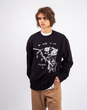 Carhartt WIP Pepe Be Nice Sweat Black / White