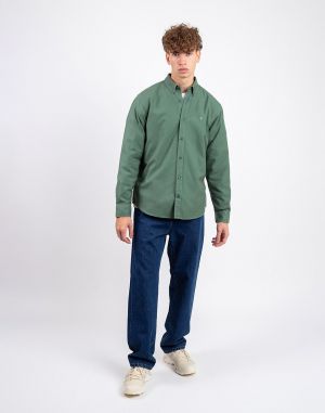 Carhartt WIP L/S Bolton Shirt Duck Green