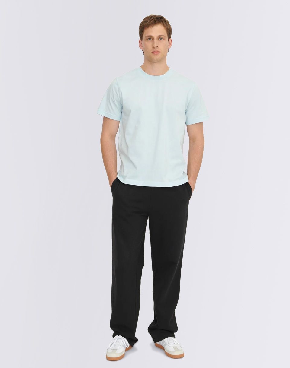Organic Basics True Boxy Fit Tee Light Blue