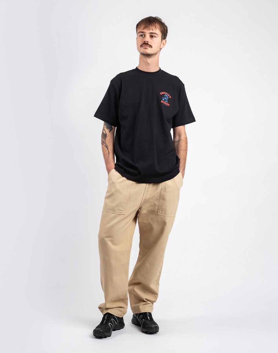 Service Works Canvas Chef Pants PALE KHAKI