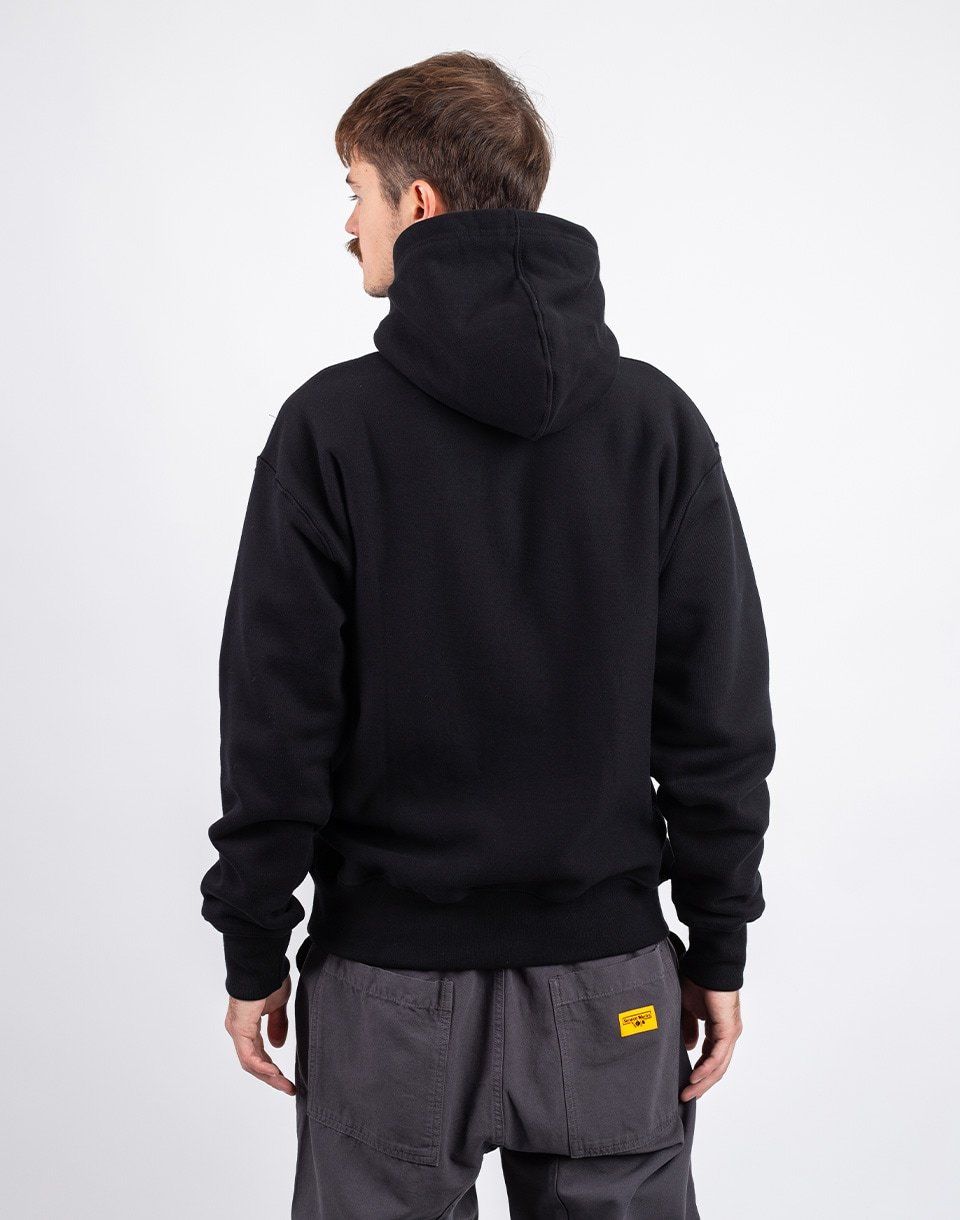 Service Works Script Logo Hoodie BLACK