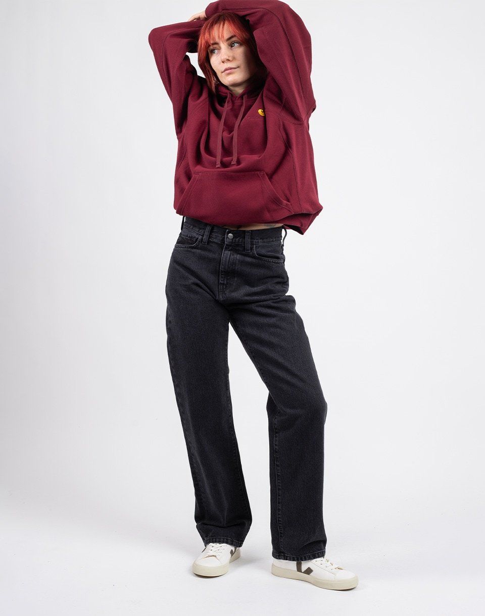 Carhartt WIP W' Noxon Pant Black stone washed