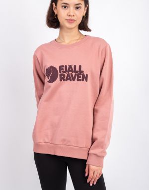Fjällräven Fjällräven Logo Sweater W 300-357 Dusty Rose-Port