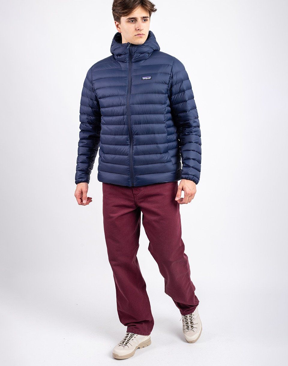 Patagonia M's Down Sweater Hoody New Navy