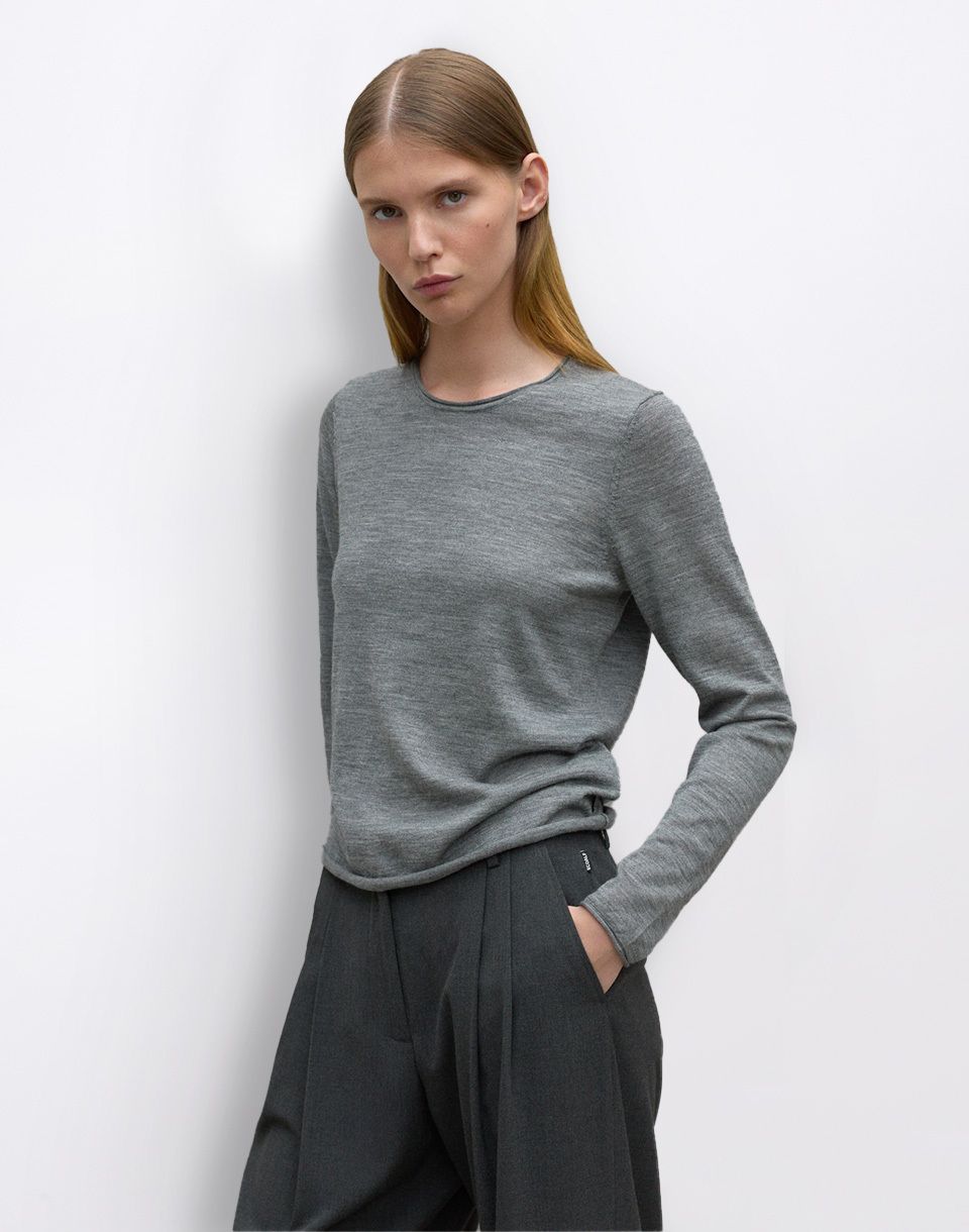 ECOALF Milo Sweater GREY MELANGE
