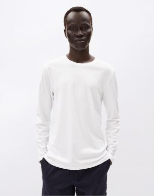 Armedangels Jaames Longsleeve 188 white