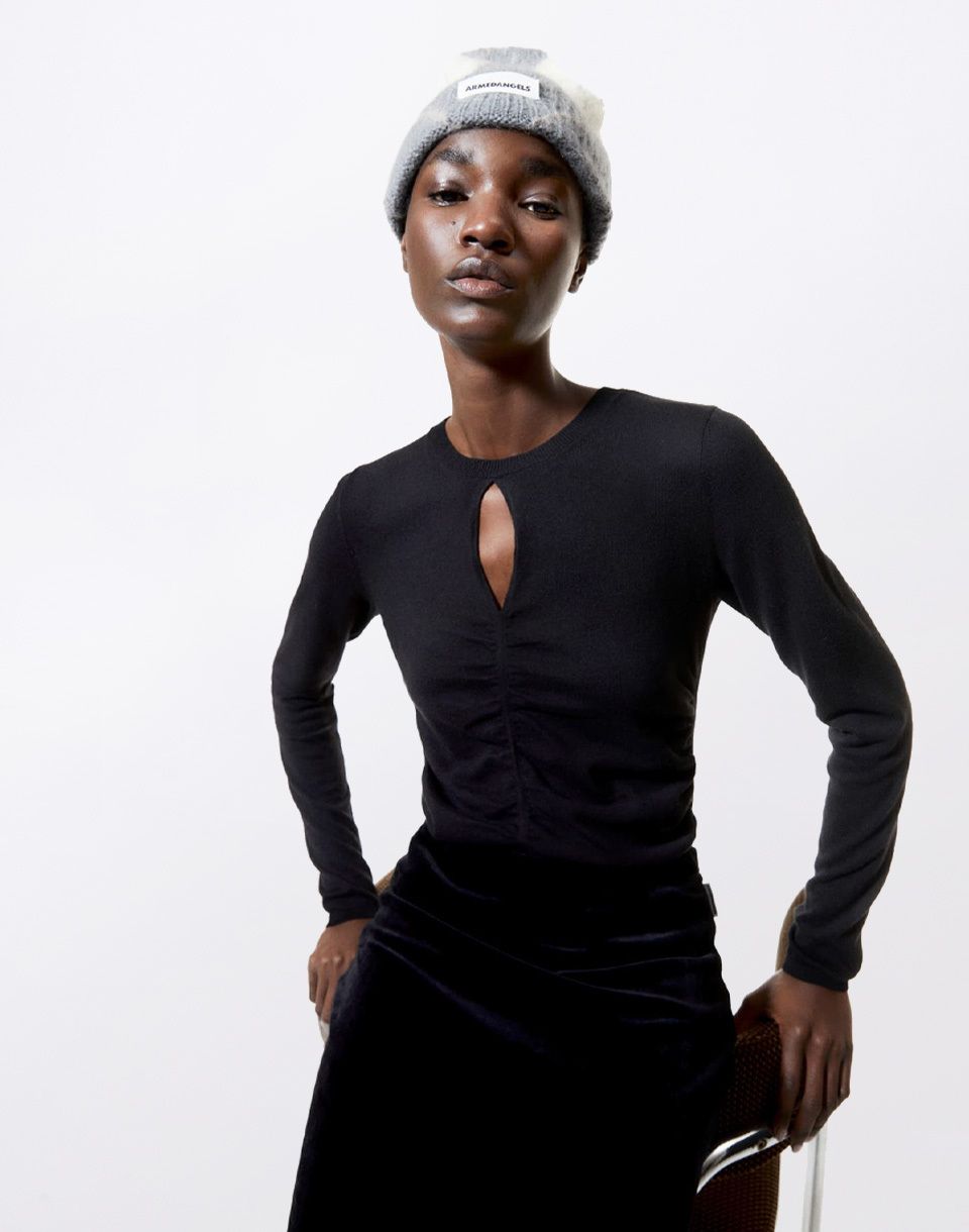 Armedangels Laleaa Festive 105 black