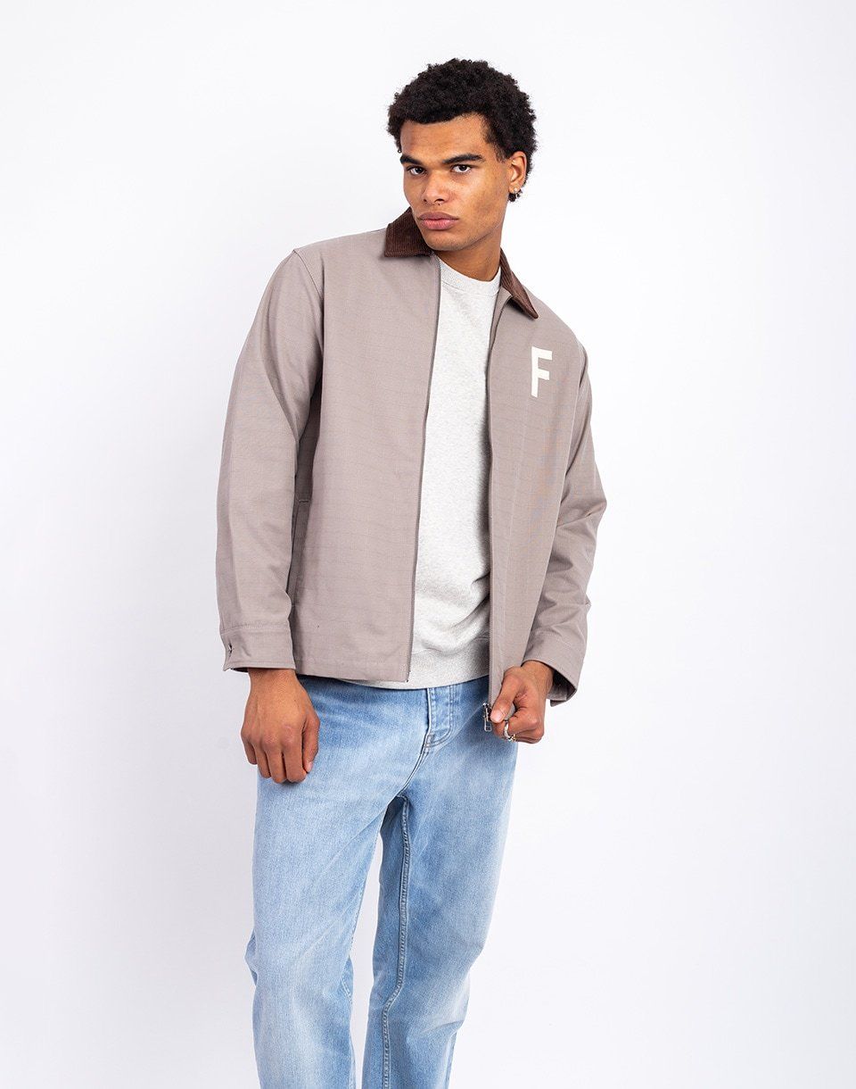 Forét Win Zip Jacket TAUPE