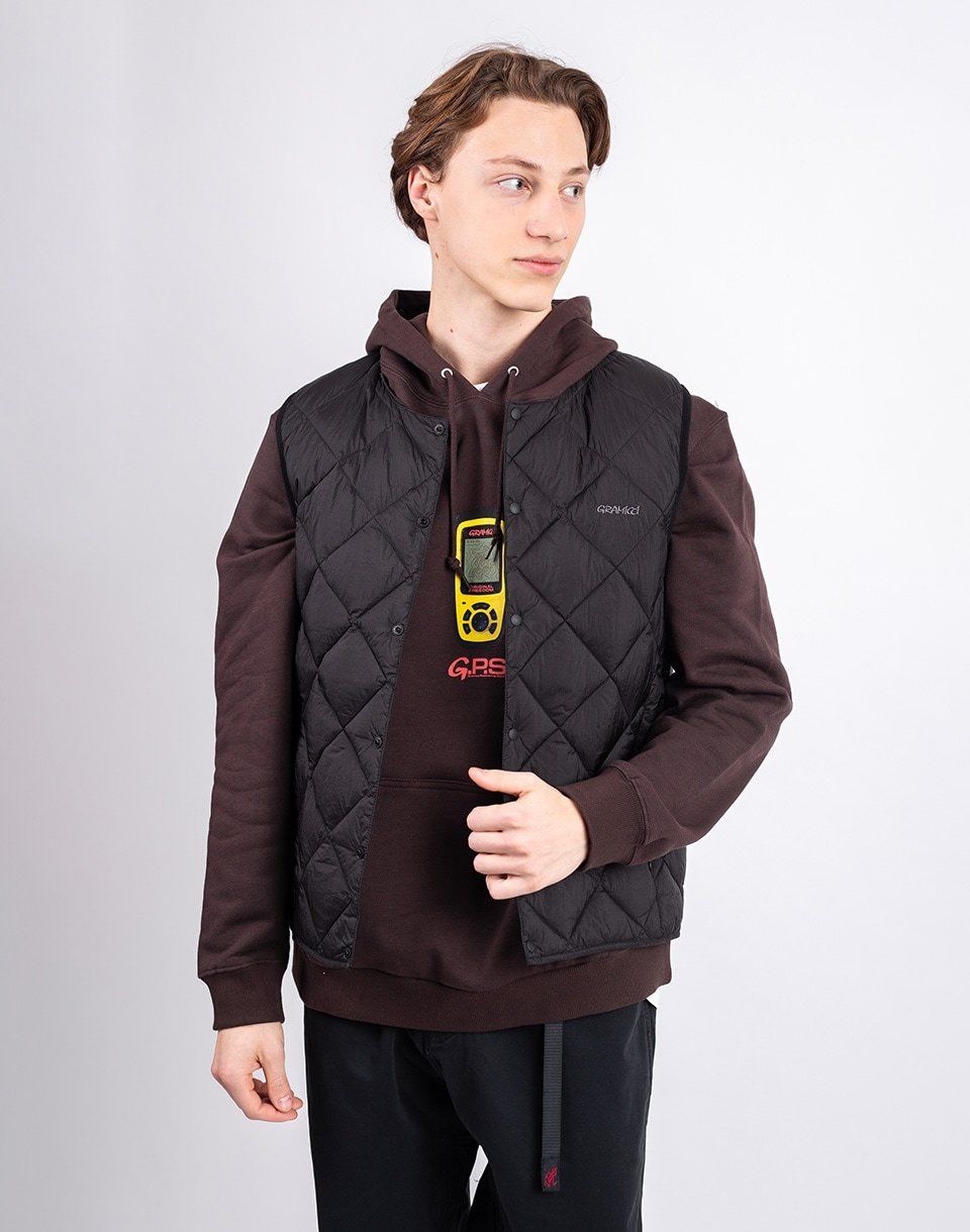 Gramicci Inner Down Vest BLACK