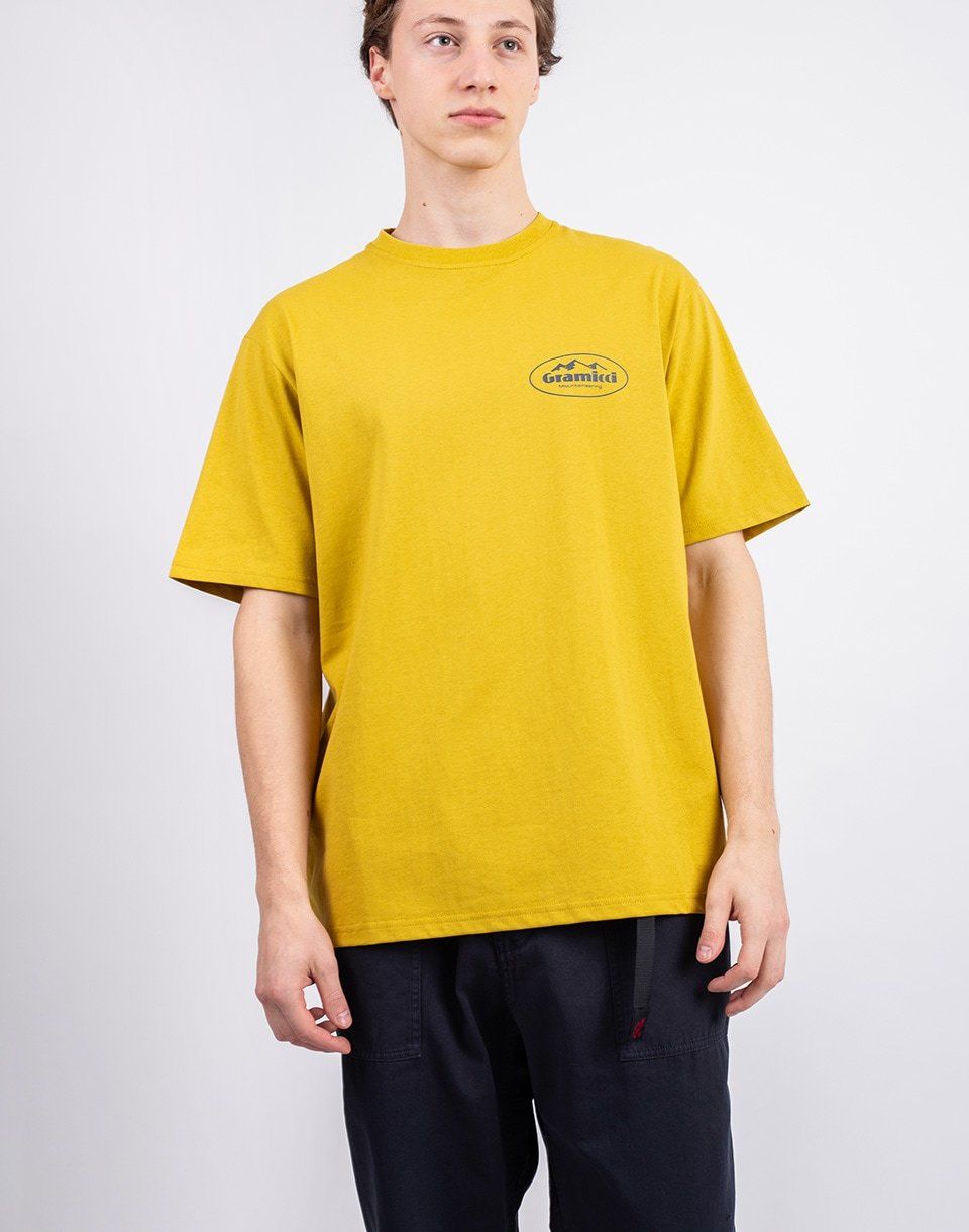 Gramicci Mountaineering Tee DEEP YELLOW