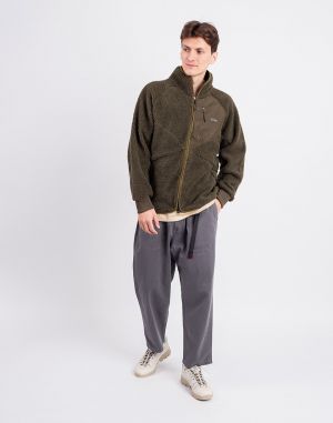 Elliker Keld Sherpa Fleece Jacket KHAKI