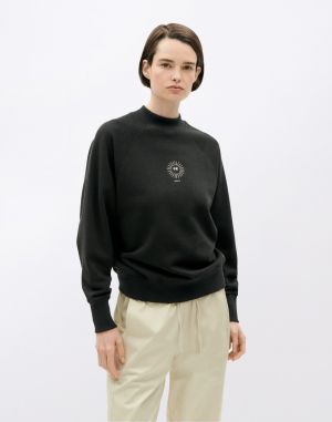 Thinking MU Soleil Black Fantine Sweatshirt BLACK