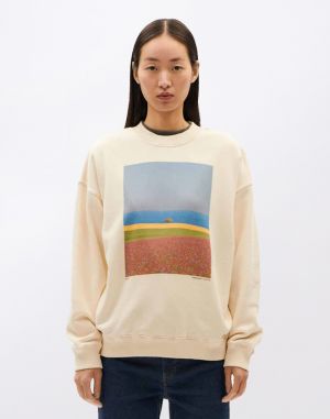 Thinking MU White Mama Sweatshirt WHITE