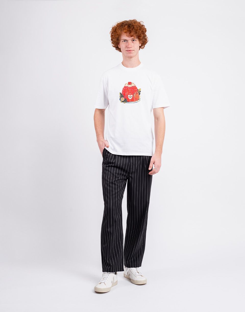 Carhartt WIP Seaton Pant Seaton Stripe, Black/Wax