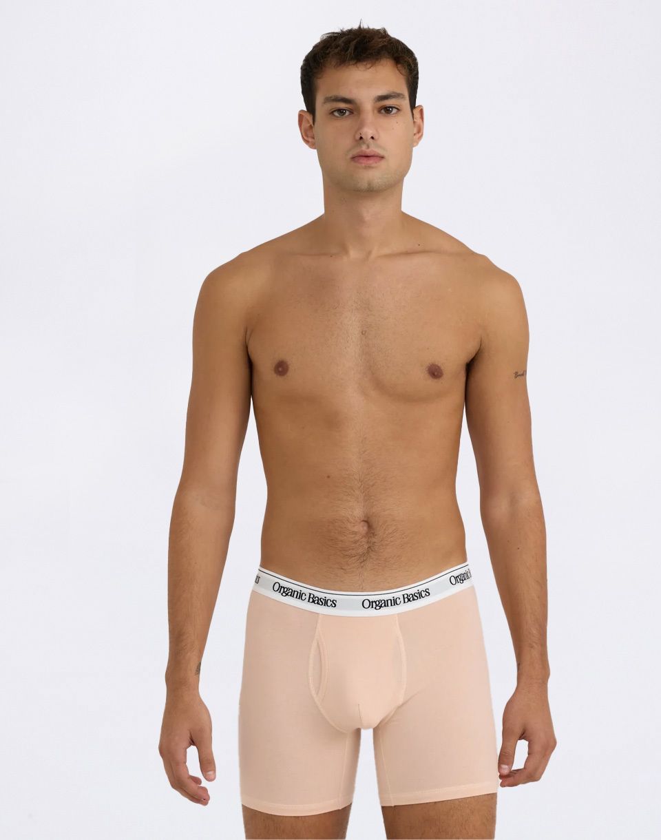 Organic Basics Easy Boxer Briefs 3-Pack Soft Lilac / Himalayan Salt / Sandstone