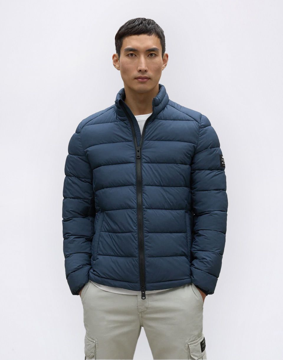 ECOALF Beret Jacket STEEL BLUE