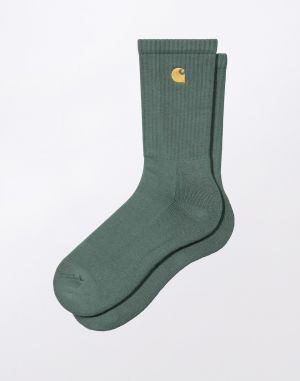 Carhartt WIP Chase Socks Silver Pine