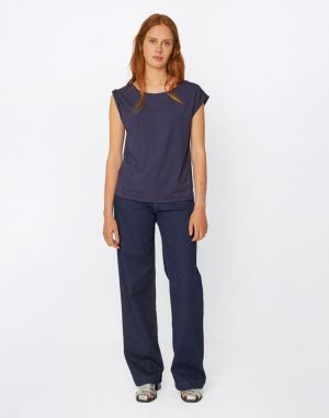 SKFK Zur-4 T-Shirt Navy Violet