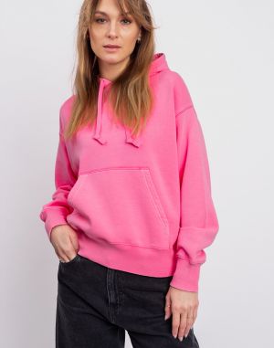 Carhartt WIP W' Hooded Lumo Sweat Lumo pink garment dyed