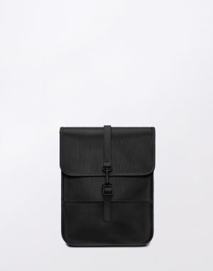 Rains Backpack Micro 84 Black Grain