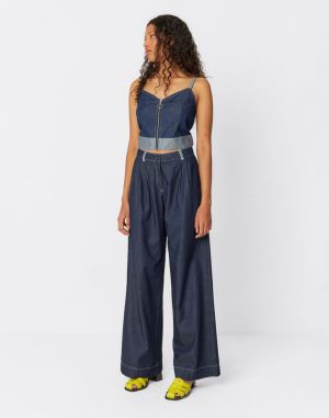 SKFK Almike GOTS Trouser Raw Denim