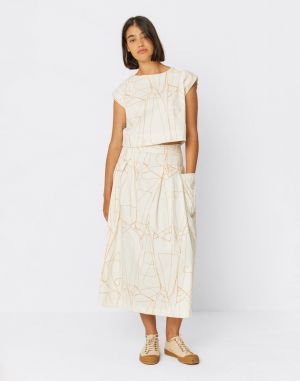 SKFK Irama GOTS Skirt STITCHES E11
