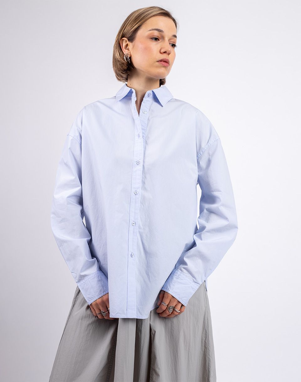 ECOALF Daria Shirt Woman Sky Blue