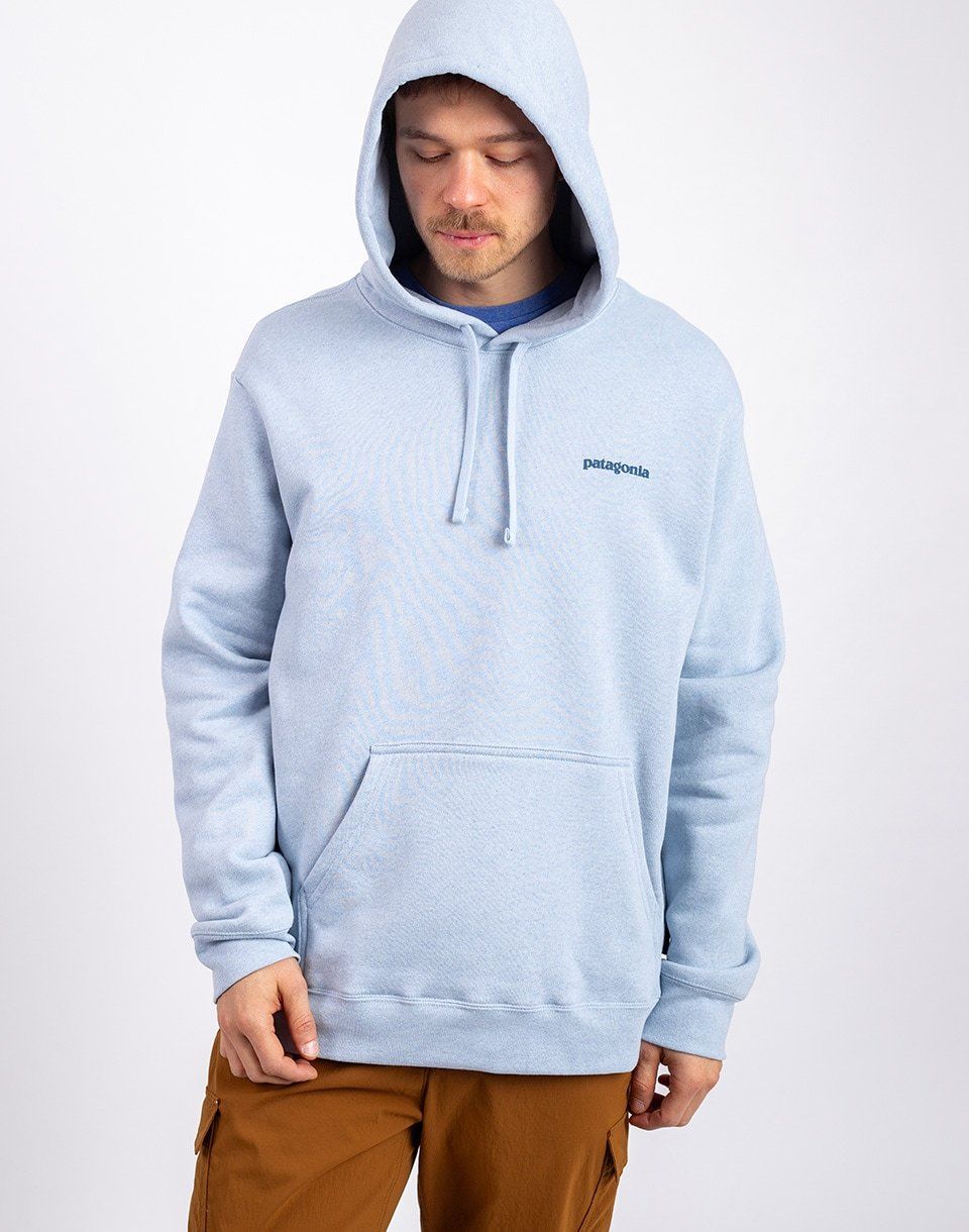 Patagonia Fitz Roy Icon Uprisal Hoody Fleck Blue