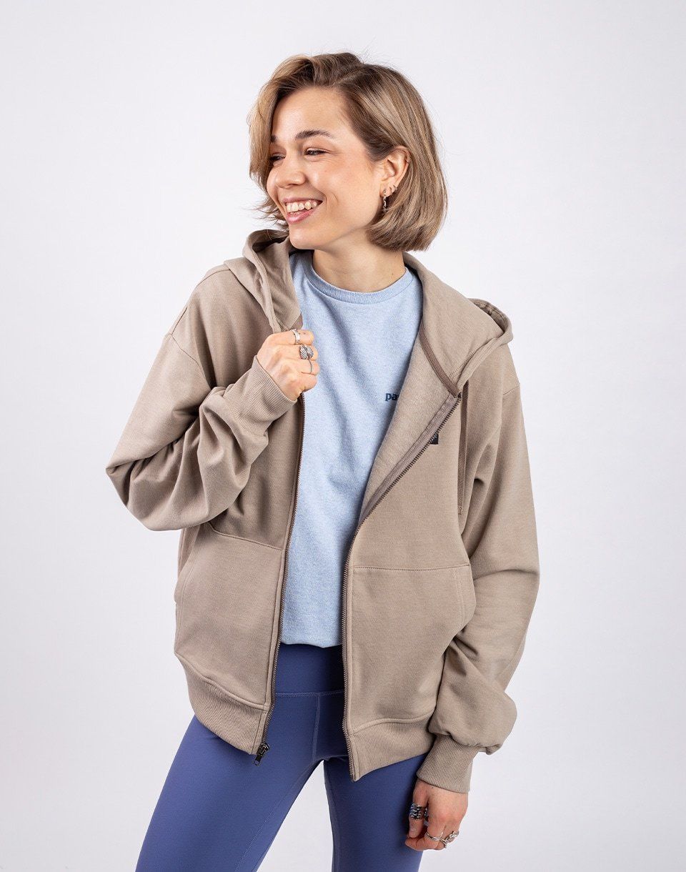 Patagonia W's Ahnya Full-Zip Hoody Seabird Grey
