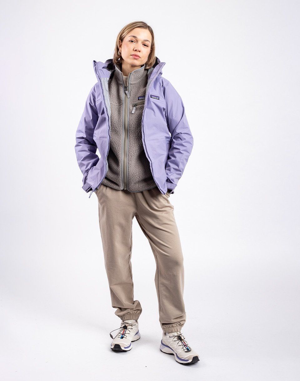 Patagonia W's Torrentshell 3L Rain Jacket Concrete Purple