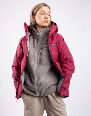 Patagonia W's Torrentshell 3L Rain Jacket Marion Red