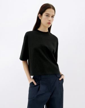 Thinking MU Lena Black T-Shirt BLACK