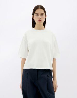 Thinking MU Lena White T-Shirt WHITE