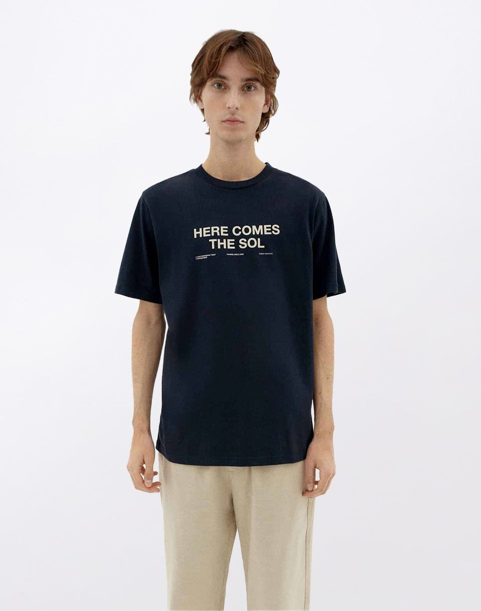 Thinking MU Zach Classic Sun Navy T-Shirt NAVY