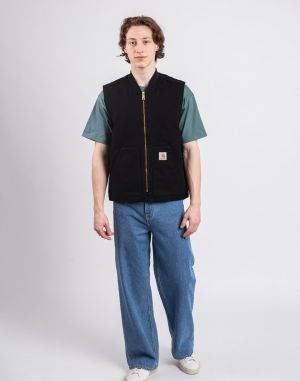 Carhartt WIP Classic Vest Black rinsed