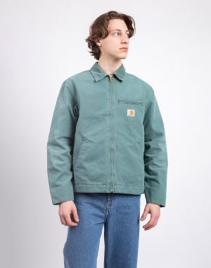 Carhartt WIP Detroit Jacket Silver Pine/Silver Pine stone canvas