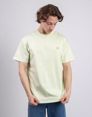 Carhartt WIP S/S Chase T-Shirt Air Green/Gold