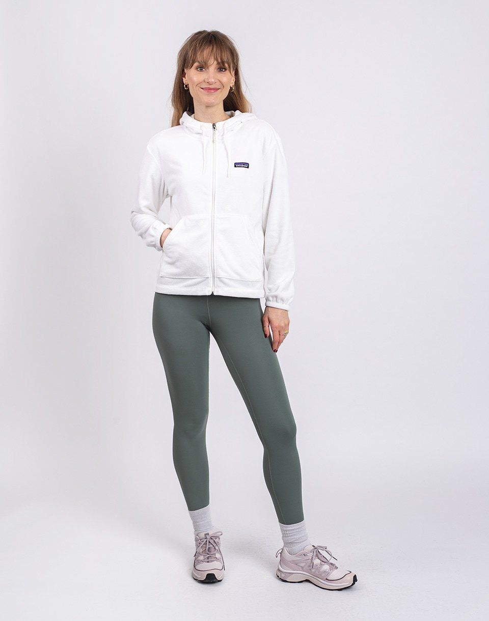 Patagonia W's Micro D Fleece Hoody Birch White